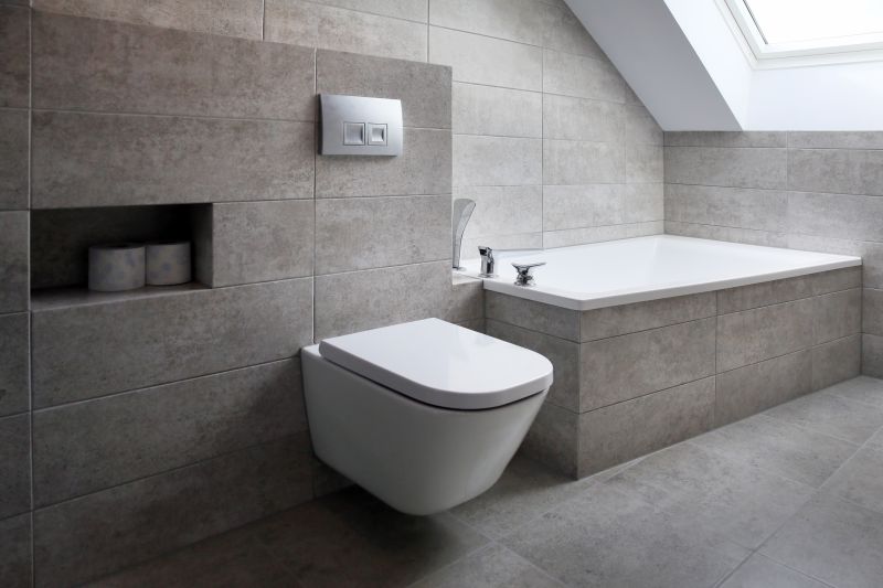 Sleek Wall-Mounted Toilet
